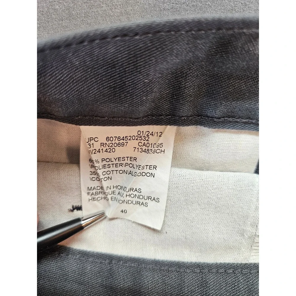 Dickies Mens 40 Loose Fit Multi-Pocket Work Shorts Charcoal Gray Twill 7134838CH